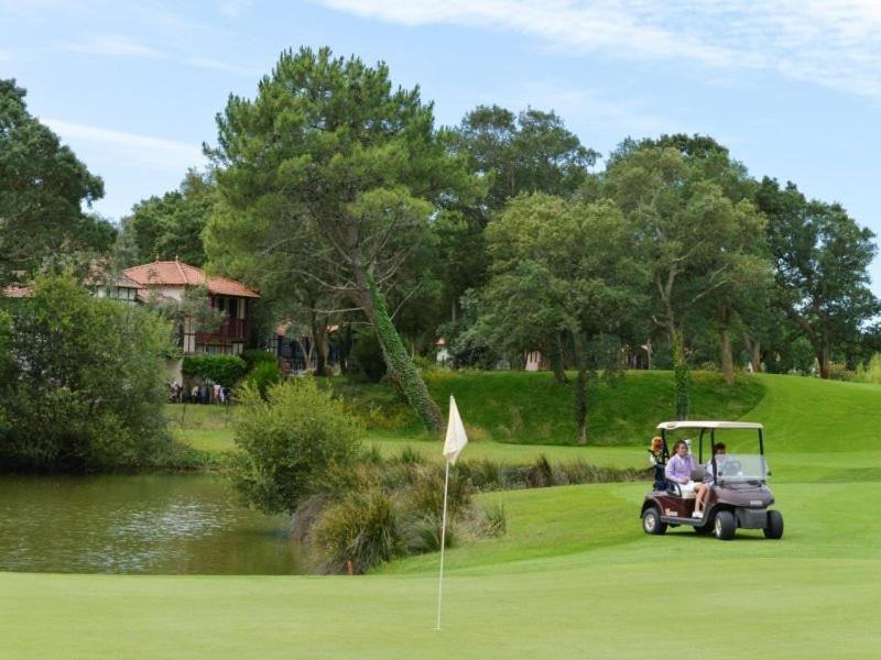 Апартаменты L'Appart Vue Golf Piscines Nature Ocean A Moliets Экстерьер фото